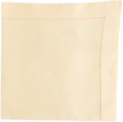 Guardanapo 100% algodão Amarelo Claro