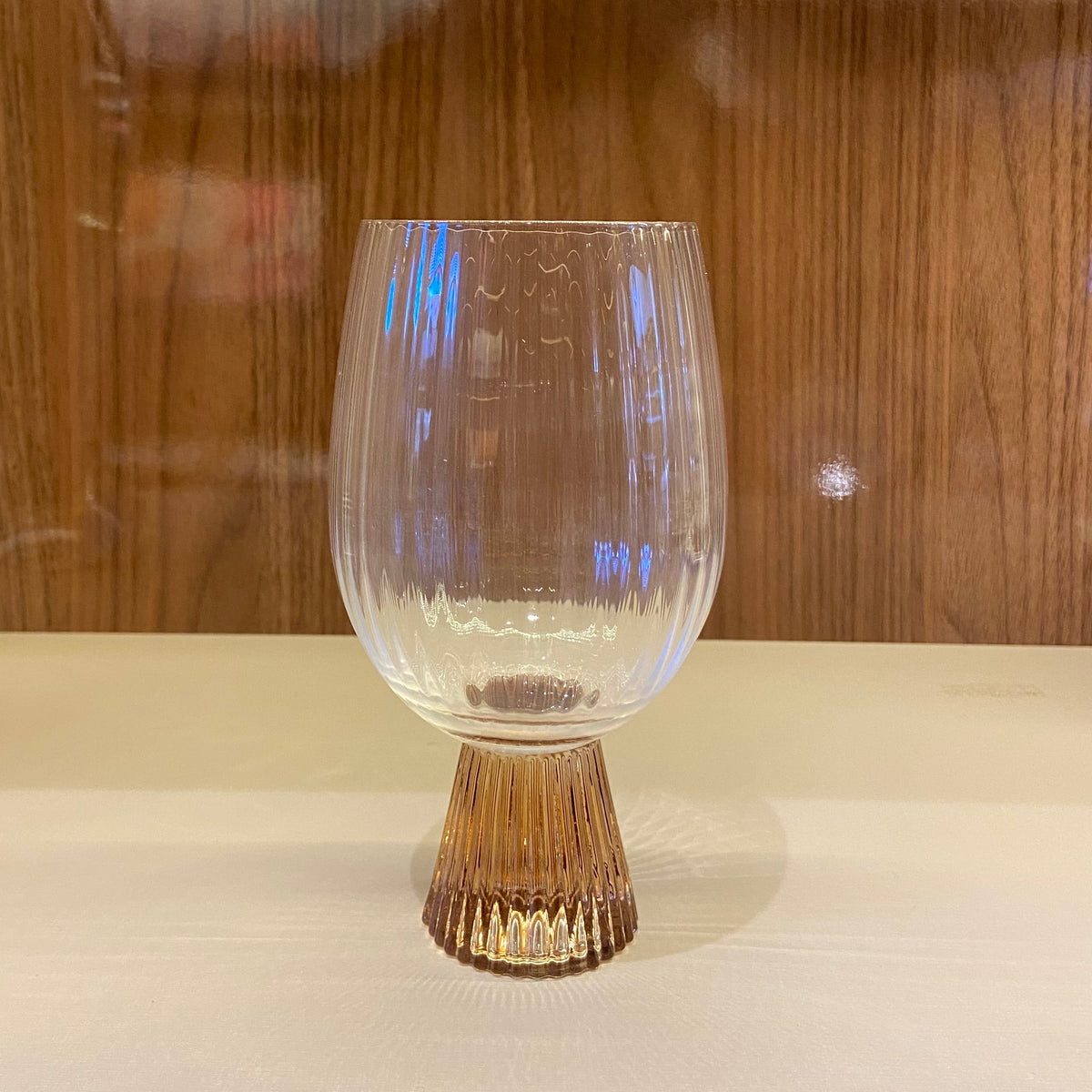 Taça Prisma âmbar