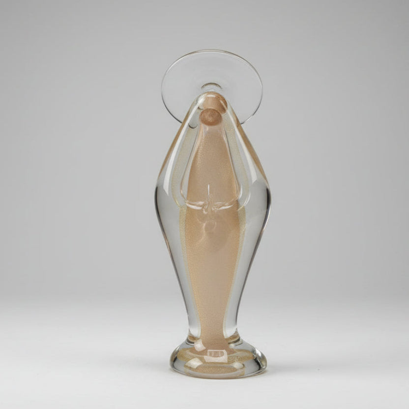 Santa de Murano Champanhe com ouro P