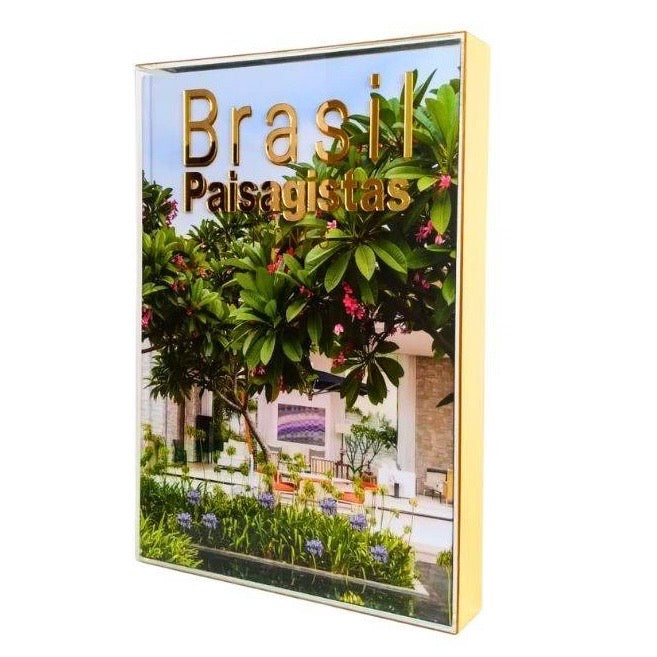 Livro Brasil Paisagistas + capa acrílica