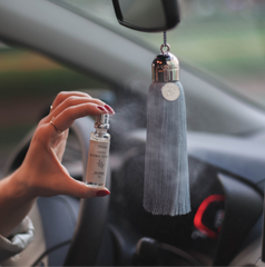 Tassel perfumado cinza