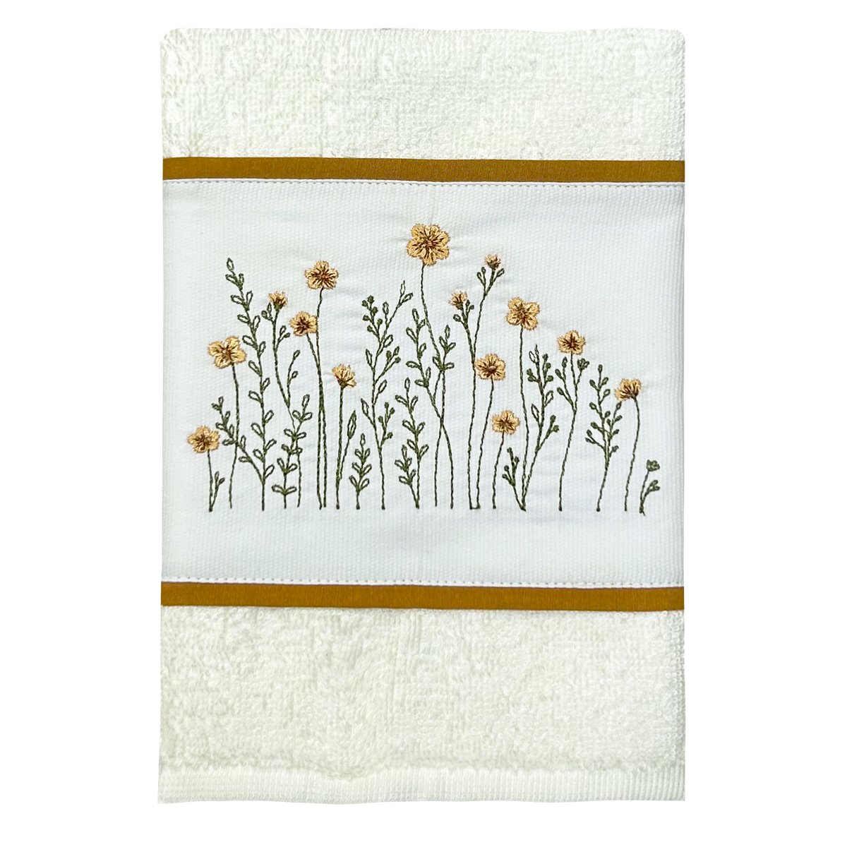 Toalha de mão Jardim Beige