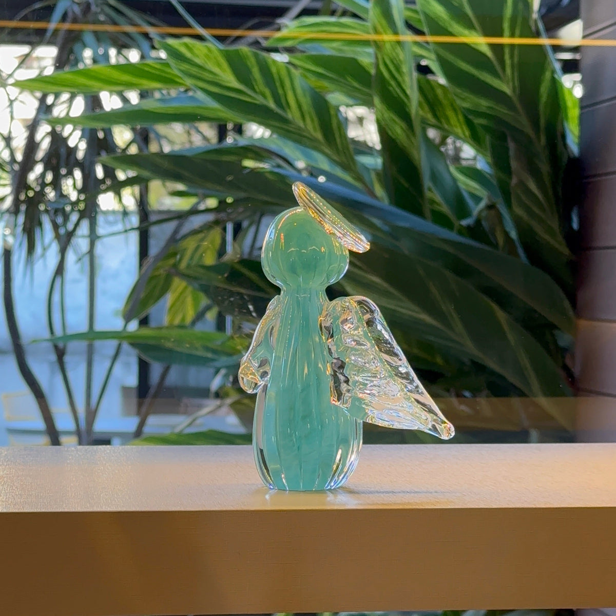 Anjo de Murano Amazonita