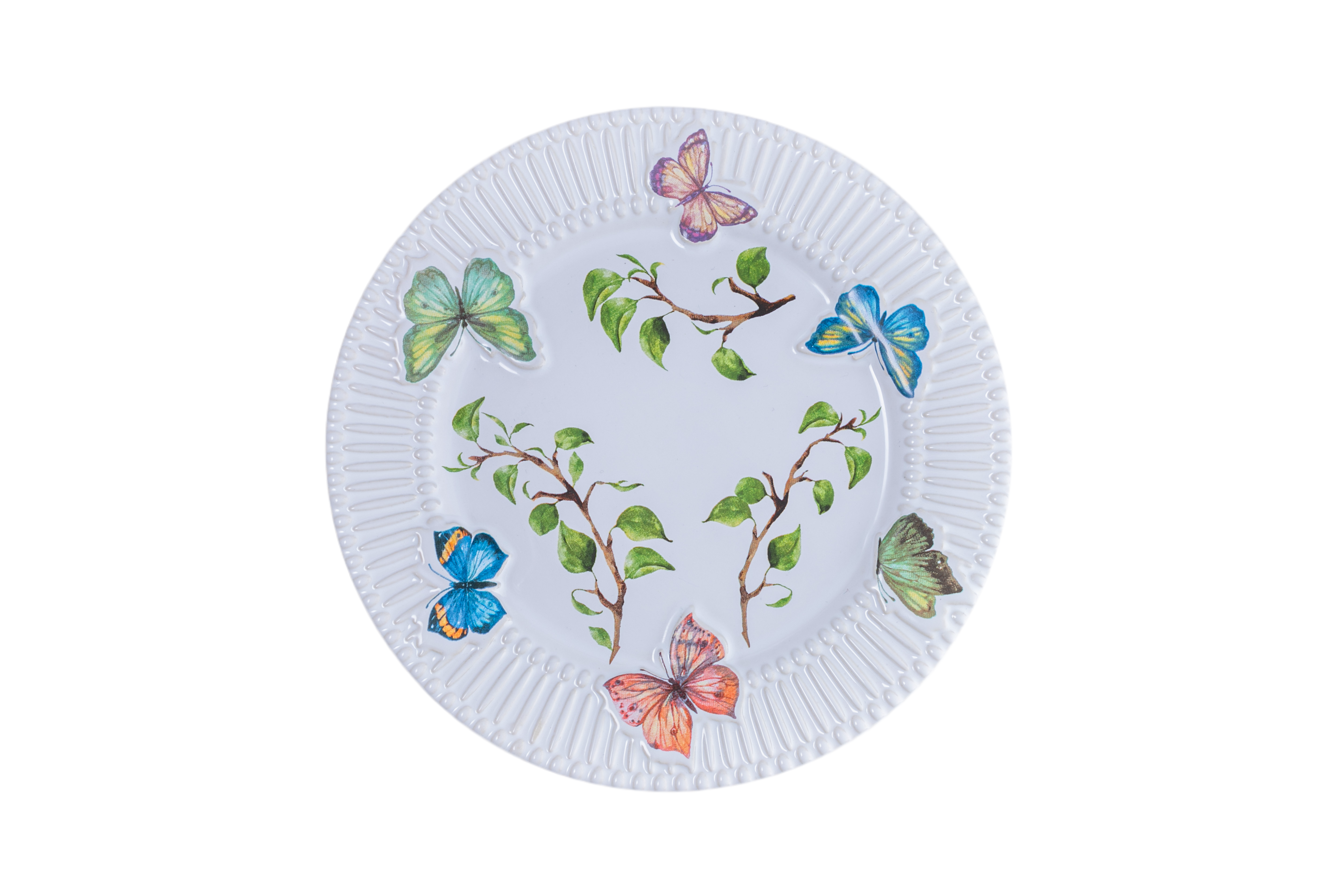 Conjunto de pratos Borboletas
