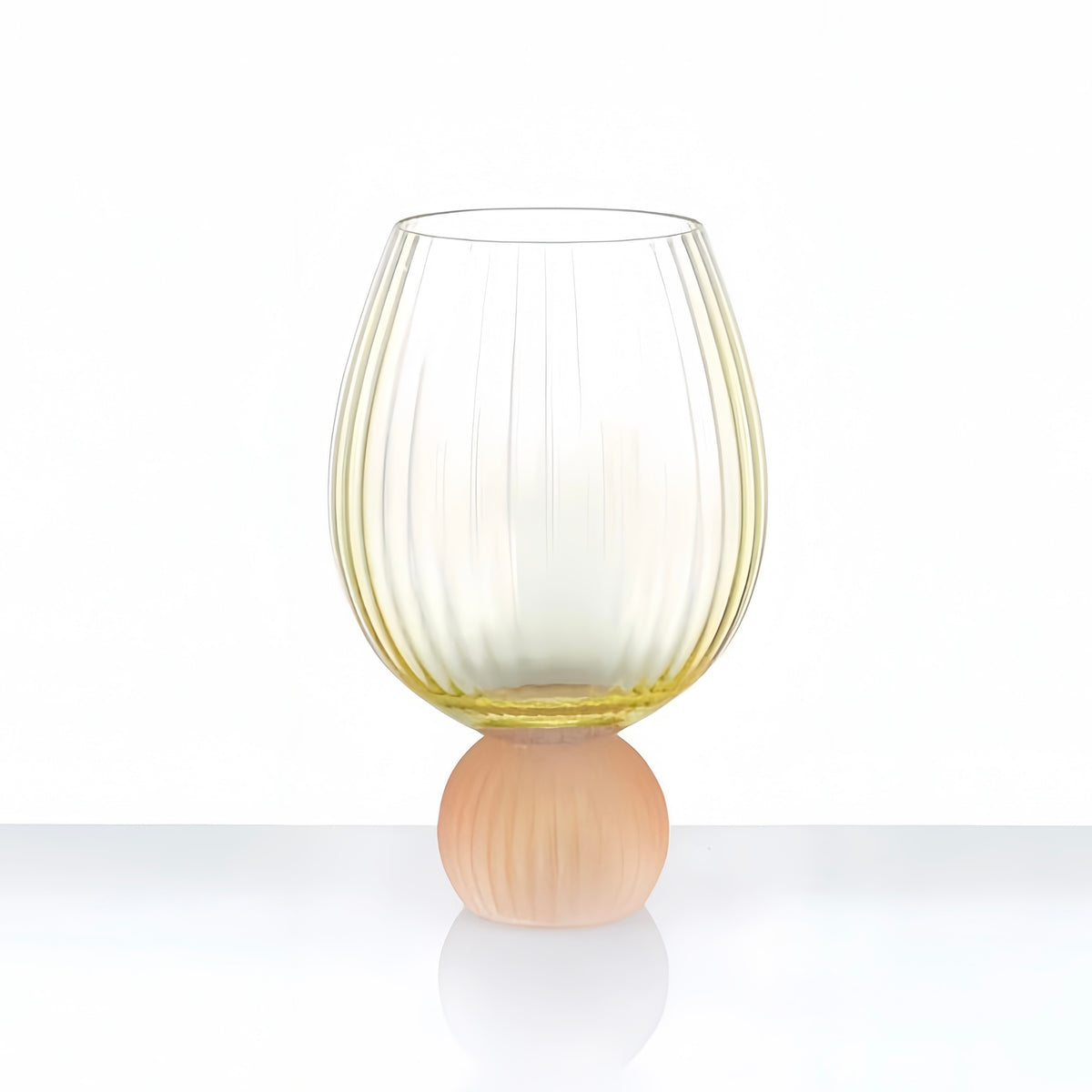 Taça Collors amarelo e laranja