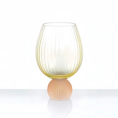 Taça Collors amarelo e laranja