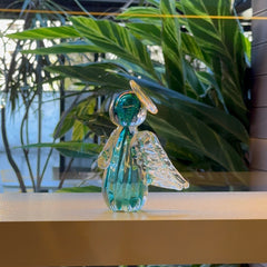 Anjo de Murano Aqua Marine