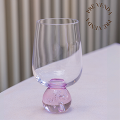 Taça Bubble rosa