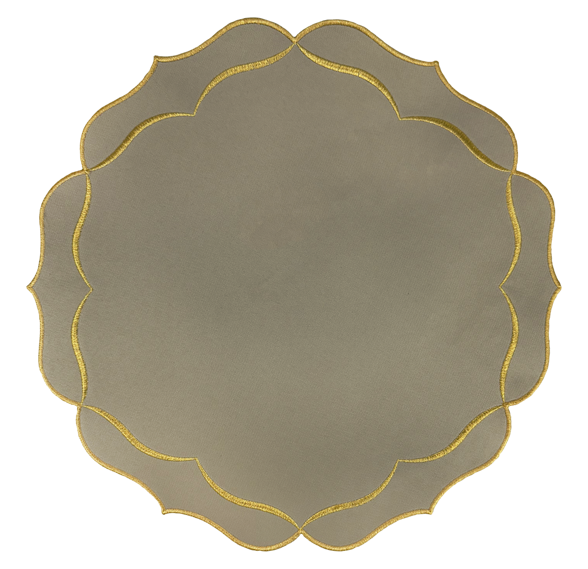 Jogo americano Imperial Fendi e Dourado