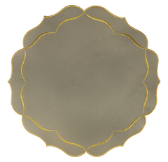 Jogo americano Imperial Fendi e Dourado