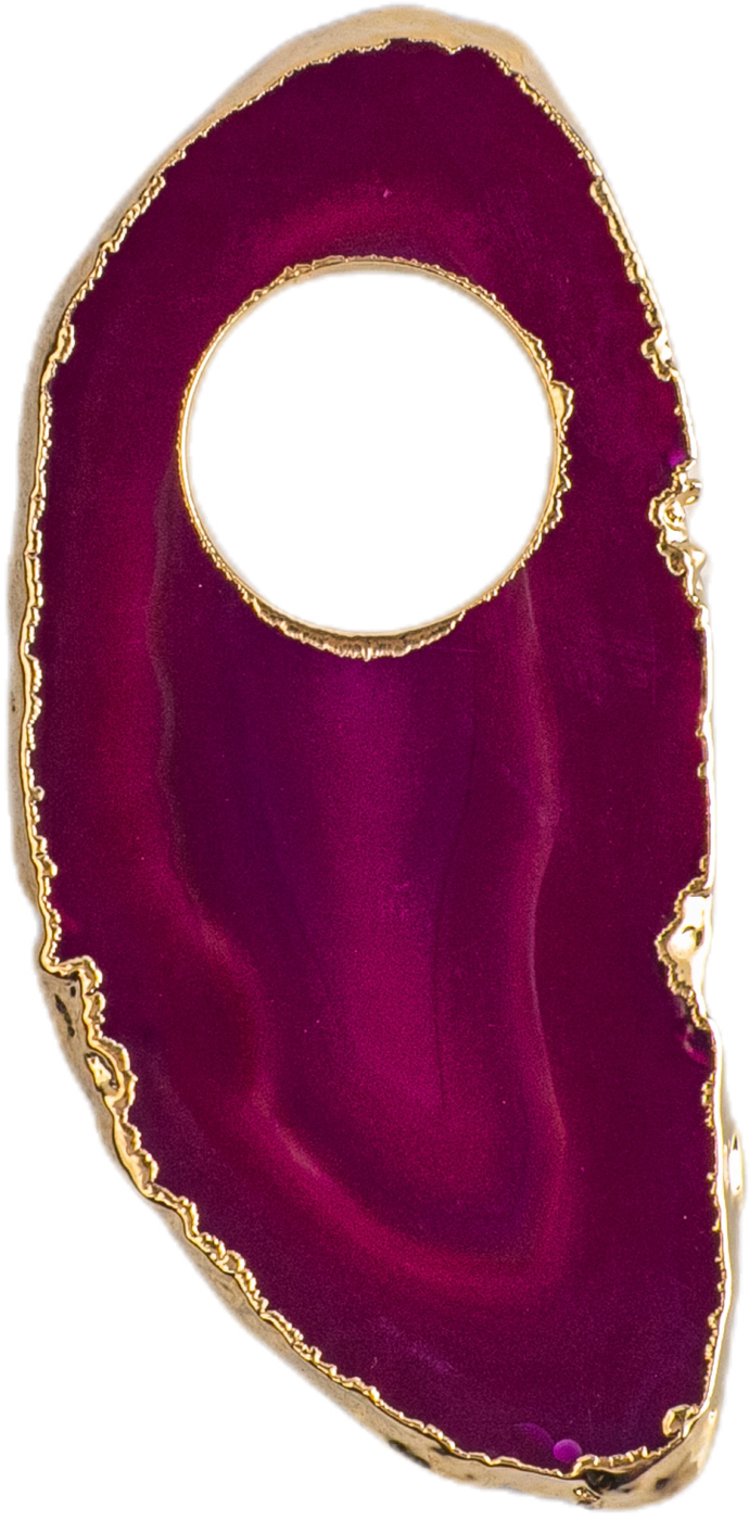 Porta Guardanapo Ágata chapa Rosa