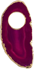 Porta Guardanapo Ágata chapa Rosa