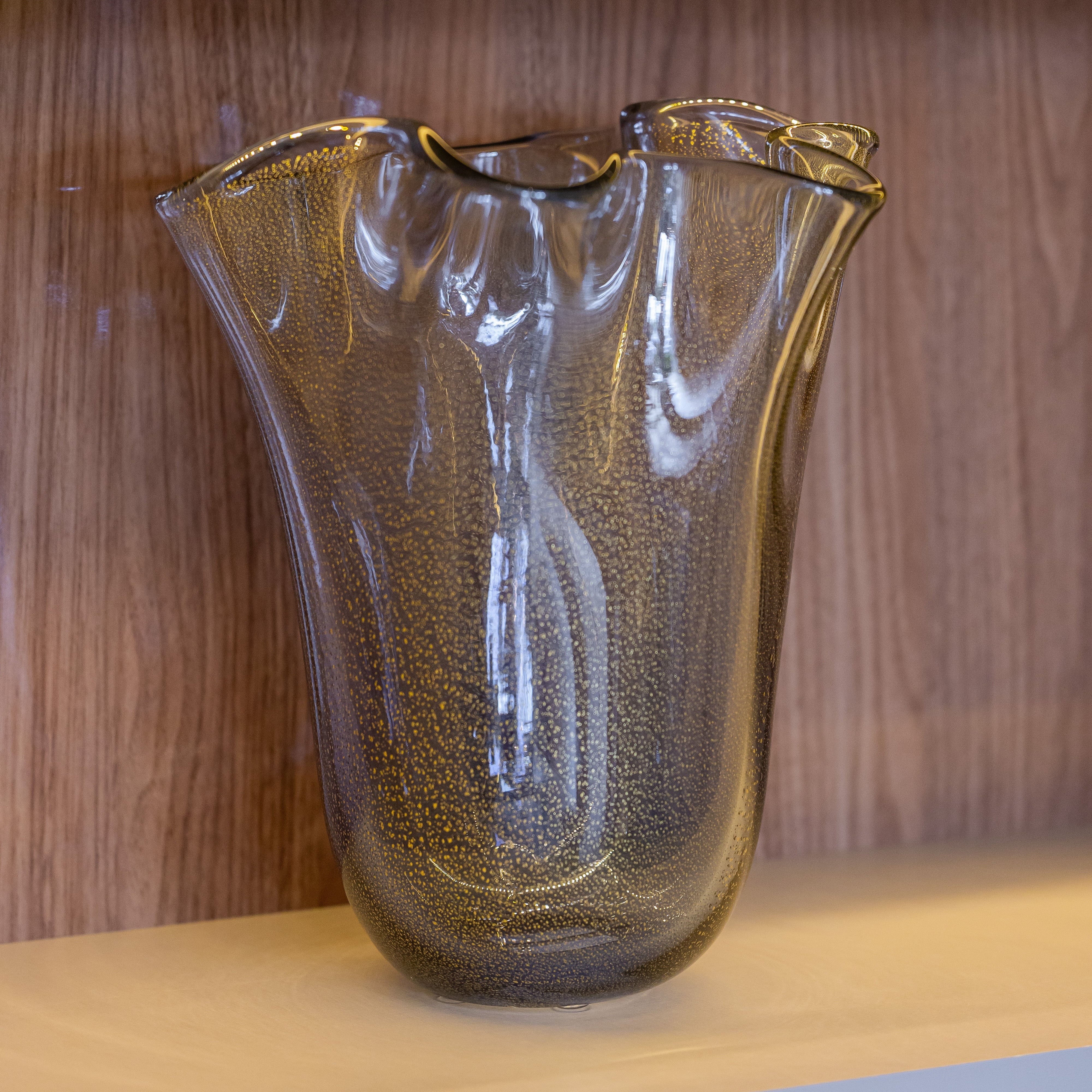 Vaso Azul Fumaça