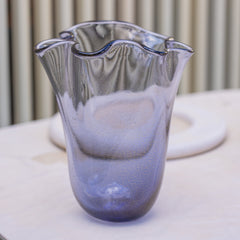 Vaso Azul Fumaça
