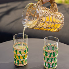 Conjunto de copos longos Verde