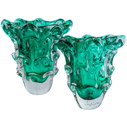 Vaso Huaraz P verde folha