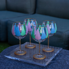 Taça para gin Plumas Candy