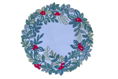 Jogo americano guirlanda bordada