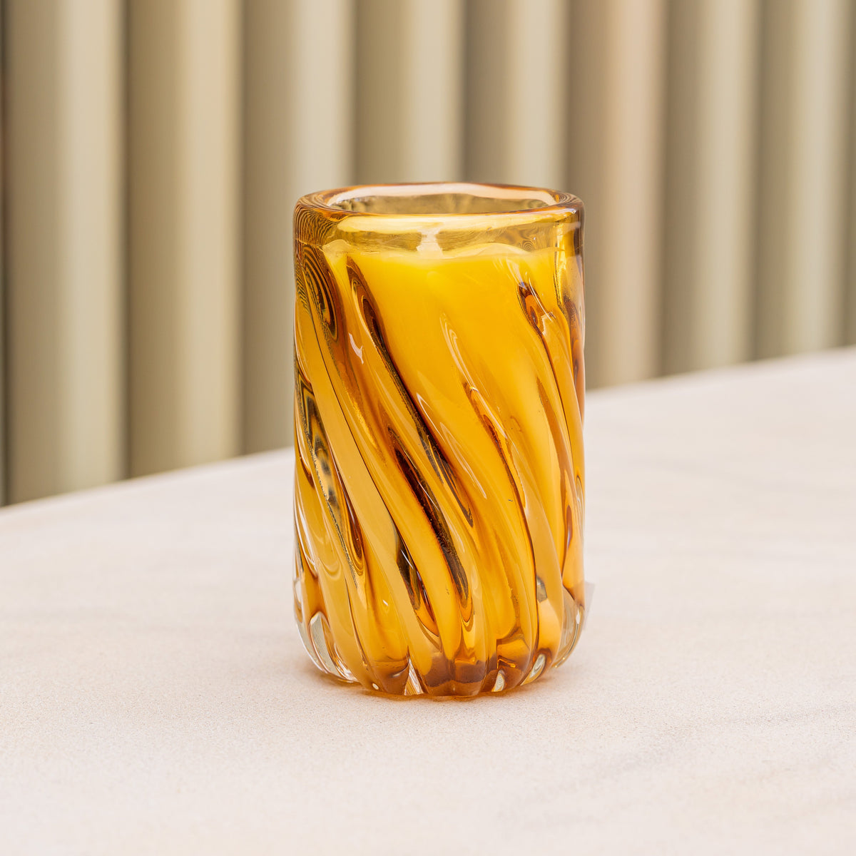 Vela de Murano Âmbar