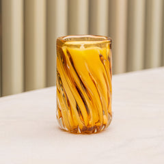 Vela de Murano Âmbar