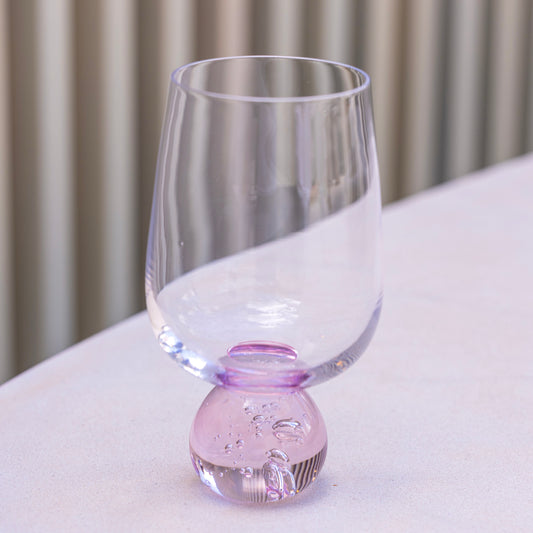 Taça Bubble rosa