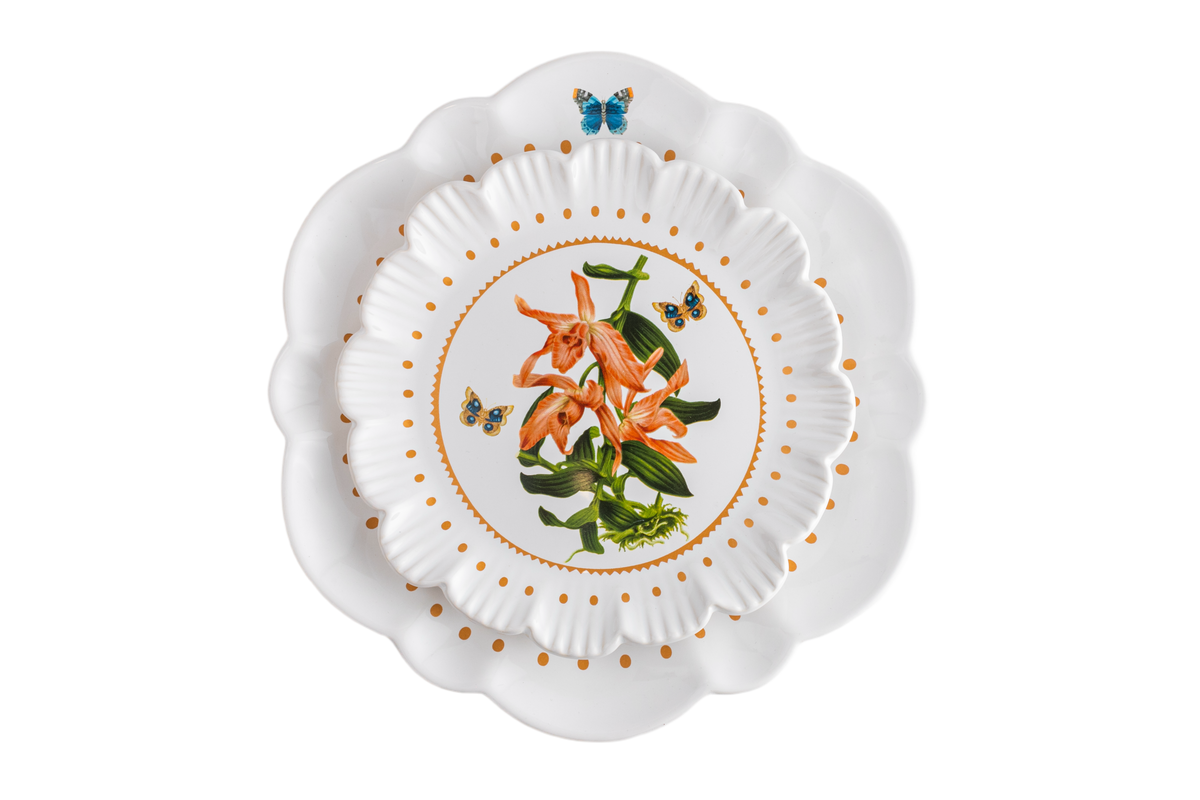 Conjunto de pratos Champignons