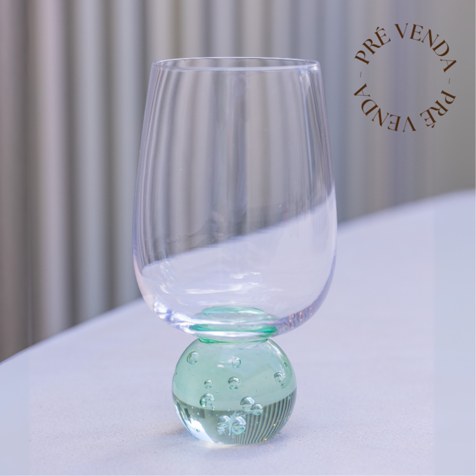 Taça Bubble verde