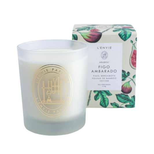 Vela perfumada Figo Ambarado