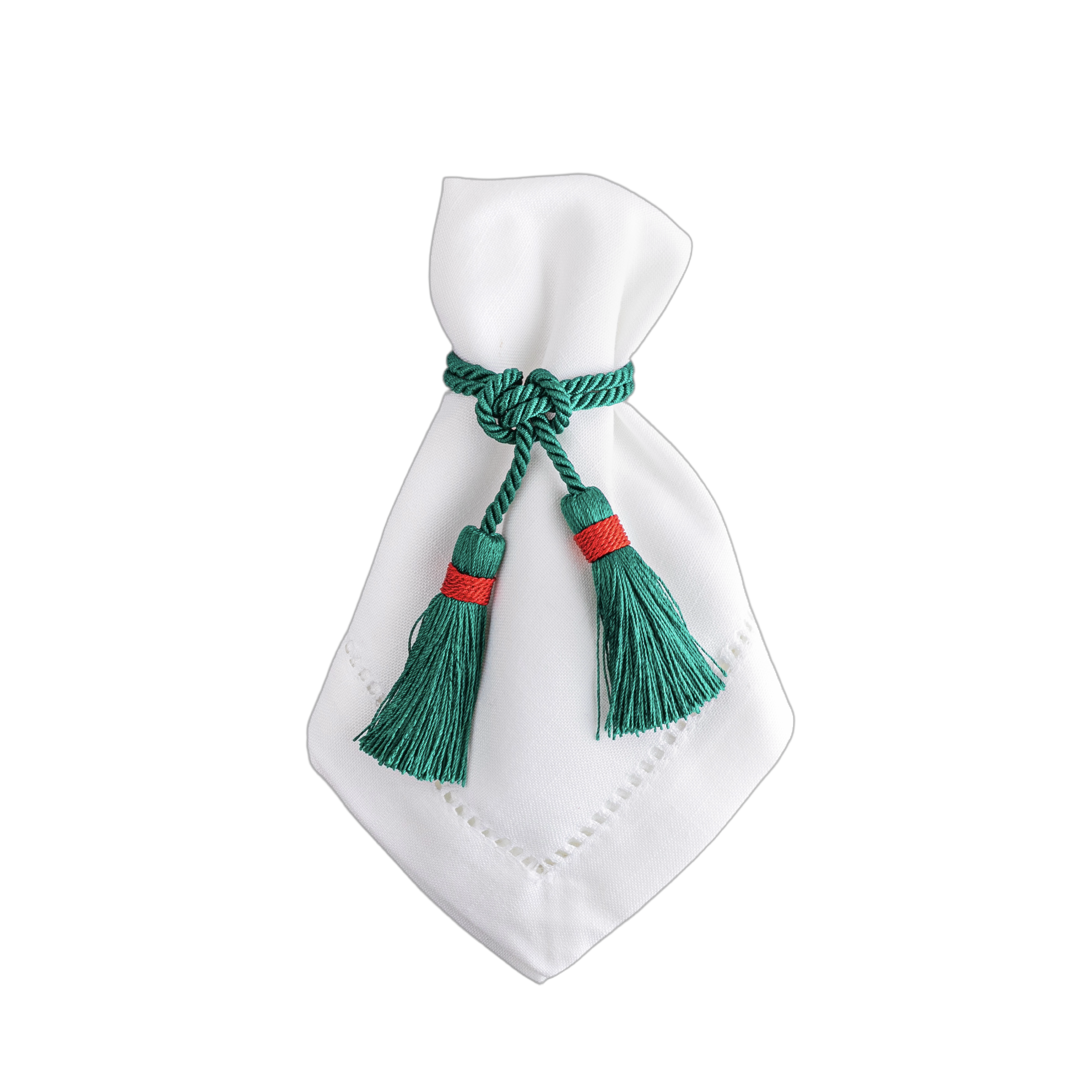 Porta Guardanapo Tassel Natal tradicional