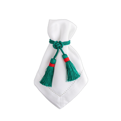 Porta Guardanapo Tassel Natal tradicional