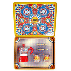 Conjunto Moka Express Bialetti x D&G Carretto
