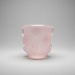 Vaso L’Amore matte PP jade rosa