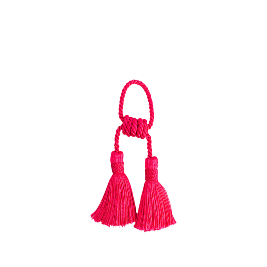 Porta Guardanapo Tassel Rosa