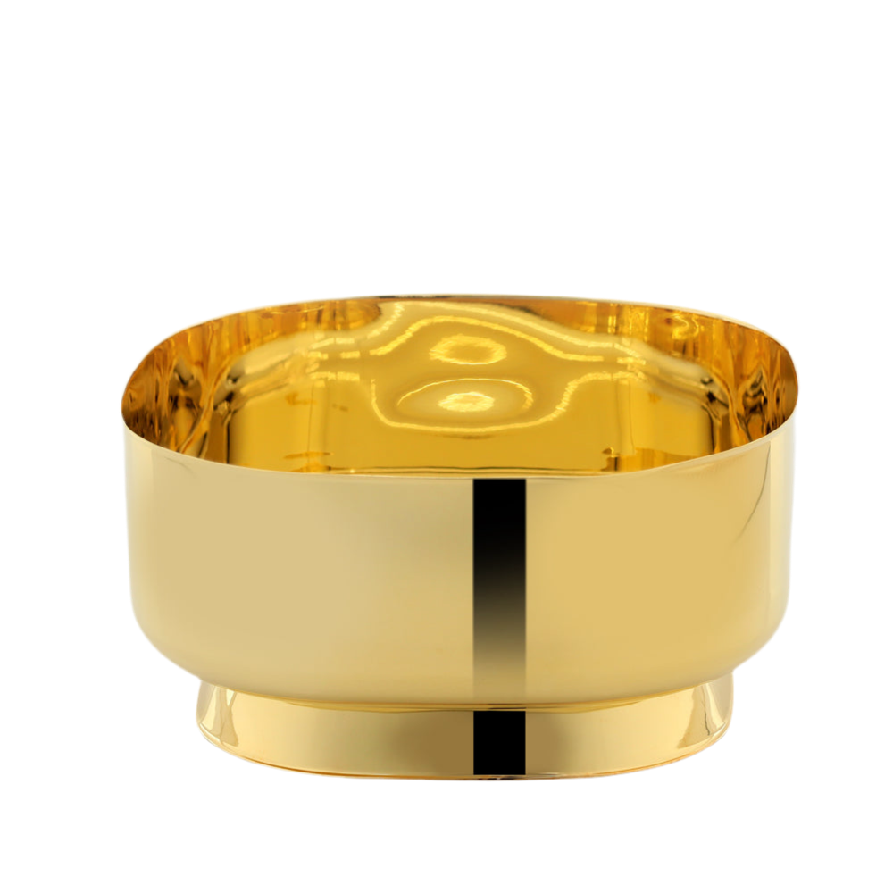 Cachepot Bellini ouro Riva