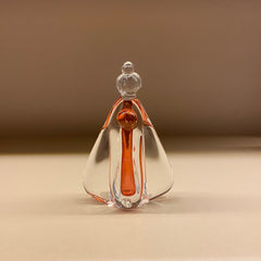 Mini Nossa Senhora da Aparecida de Murano Quartzo Pink