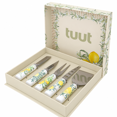 Jogo de Facas para Queijo Limone 5 Peças