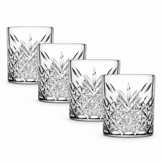 Conjunto de Copos para Whisky Timeless 4 Peças