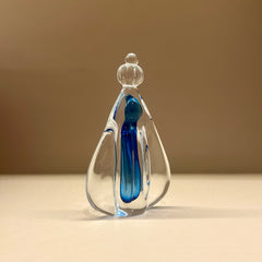 Mini Nossa Senhora da Aparecida de Murano Aqua Marine