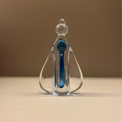 Mini Nossa Senhora da Aparecida de Murano Aqua Marine