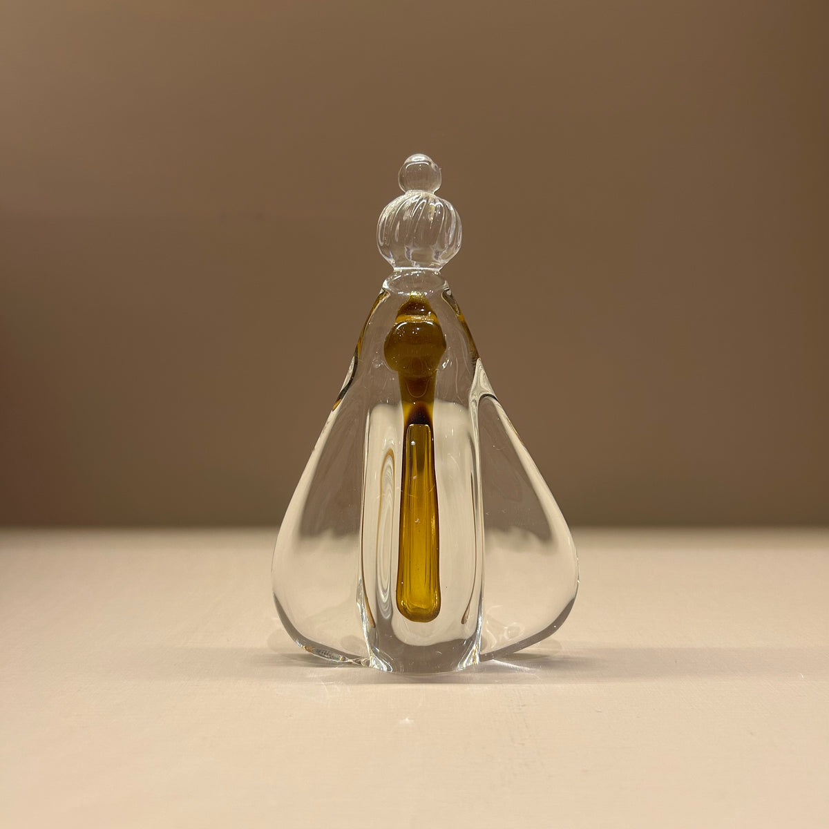 Mini Nossa Senhora da Aparecida de Murano Ambar
