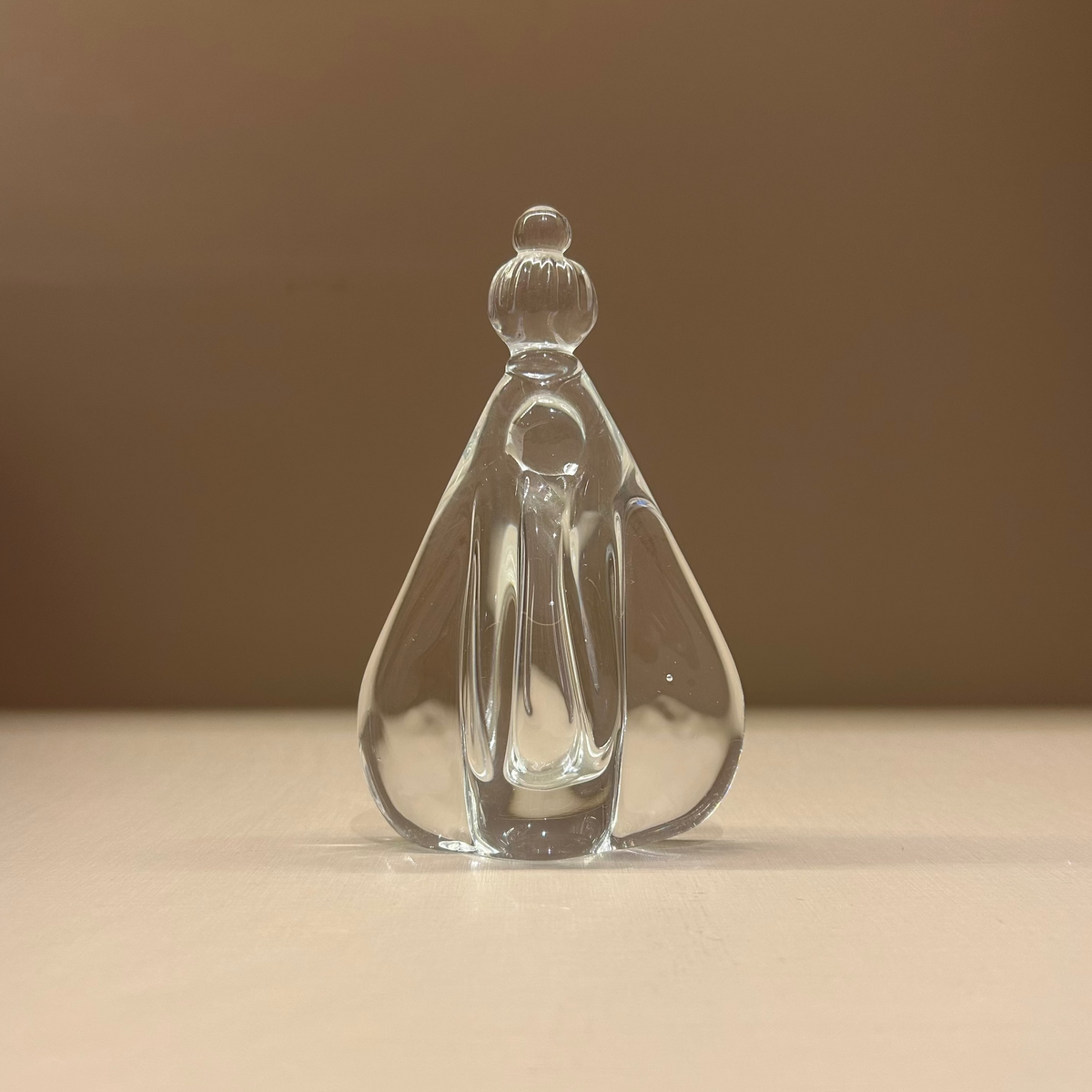 Mini Nossa Senhora da Aparecida de Murano Cristal