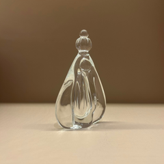 Mini Nossa Senhora da Aparecida de Murano Cristal