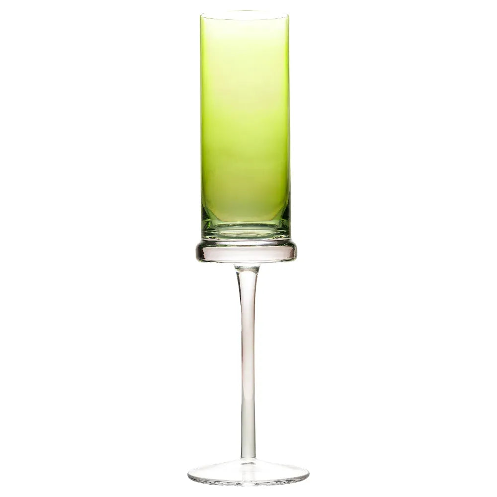 Taça champagne Vero verde